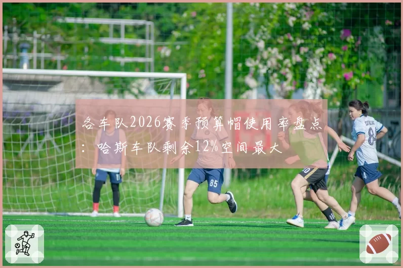 各车队2026赛季预算帽使用率盘点：哈斯车队剩余12%空间最大